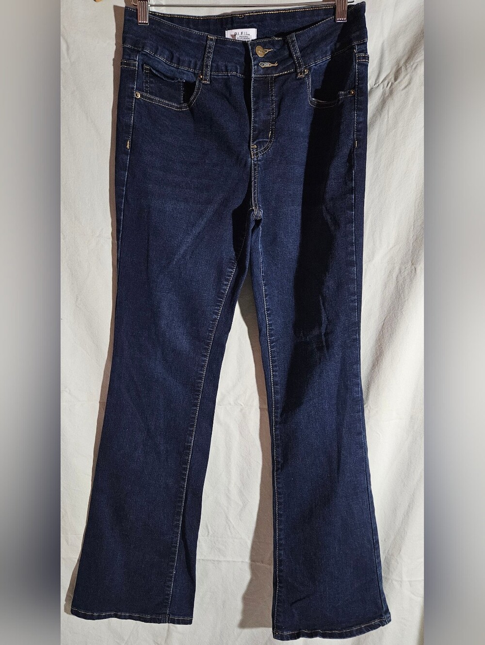 Bleu Dark Blue Bootcut Jeans - Unbranded